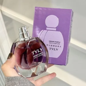Purple Perfume Floral and Fruity Fragrance with a Fresh and Long lasting Scent Light Fragrance Perfume Glass Bottle Perfume