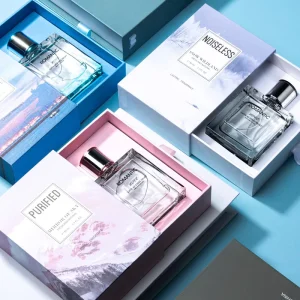 Qimei Cut Modern Couple Exclusive Perfume Gift Box Women’s Long Lasting Floral Fruity Eau De Parfum Authentic Spray