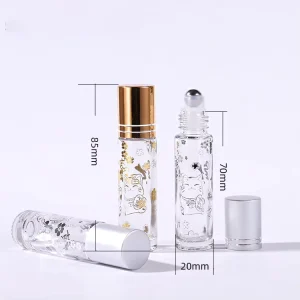 Ready to Ship 10ml Tube Packaging Boxes Essential Oil Roll on Glass Bottle Minimum Order 100pcs