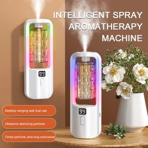 Rechargeable Automatic Spray Diffuser Wall Mounted Perfume Atomizer Wireless Automatic Aromatherapy Diffuser Machine