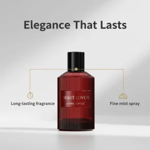 Red Charm Eco Friendly Eau De Toilette Mist for Women Niche Fragrance Long Lasting Scent Custom Made