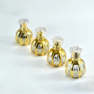 Refillable 50ml Luxury Glass Perfume Bottle with Pump Sprayer Professional Design Screen Printing Free Sample