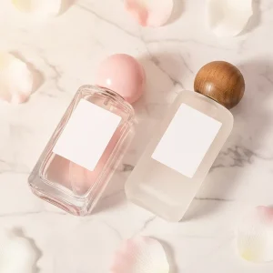 Refillable Glass Perfume Bottle Custom Logo Empty Perfume Bottle with Gold Sprayer OEM