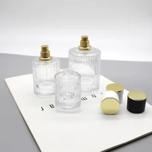 Refillable Perfume Atomizer Customized Perfume Decant Bottles 30ml 50ml Perfume Bottle With Spray Pump for Cologne