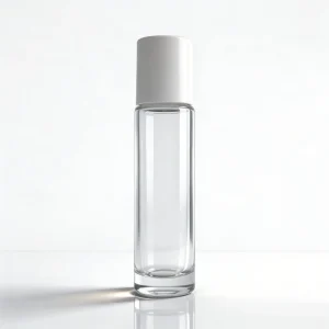 Refillable Roller Ball Bottle 15ml 20ml Portable Travel Mini Essential Oil Bottle for Aromatherapy Sample Packaging with Lid