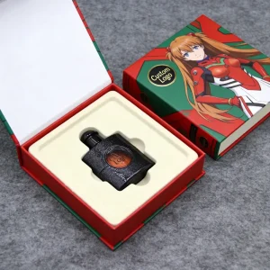 Rigid Cardboard Magnetic Gift Packaging with Insert Handmade Luxury Solid Perfume Packaging with EVA