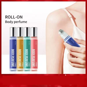 Roll on Body Perfume Natural Body Fragrance Beads Refreshing Quick Drying