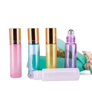 Roll on Bottle 5ml 10ml 15ml Perfume Glass Roll on Bottle with Roller Ball