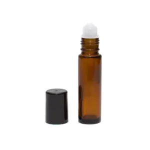 Roll on Perfume Roller Ball Bottle Amber Glass Essential Oil Roller Bottle Packaging 5 10 20 30 50 100 Ml