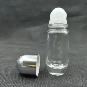 Roll on Roller Ball Bottle 50ml Perfume Fragrance Oil Roll on Bottle with Screw Cap