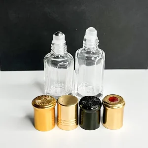 Rollon Roller Ball Bottle Arabic Attar Essential Oil Perfume Roll on Bottle Glass 3ml 6ml 9ml 12ml