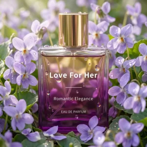 Romantic Long Lasting Floral Ladies Perfume with Fine Mist Nozzle for Date