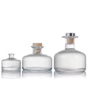 Room Air Glass Perfume Diffuser Bottle Reed Diffuser Bottle Decoration Personal Care Custom Logo