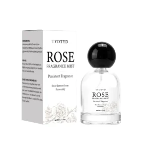 Rose Fragrance Mist Long Lasting Light Fresh Floral Perfume Gentle Hypoallergenic Scent Ladies Daily Dating Travel Spray Liquid