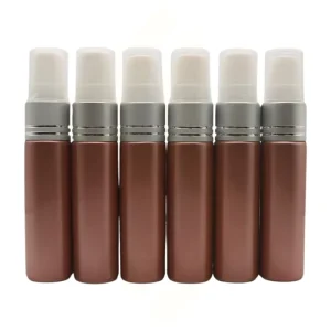 Rose Gold Glass Spray Bottle With Silver gold Spray for Perfume essential Oil 5ml 10ml