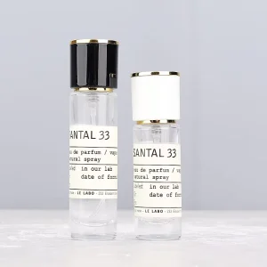 Round Clear Fragrance Glass Parfum Bottle 10ml 15ml Empty Perfume Spray Glass Bottles with Crimp Neck