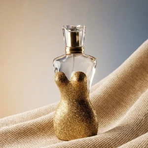 Round Square Glass Perfume Bottle Refillable Spray Container for Perfume Packaging