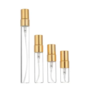Sample Perfume Bottle 2ml 3ml 5ml 10ml Travel Size Perfumes Bottle Customized Logo Travel Perfume Spray Bottle