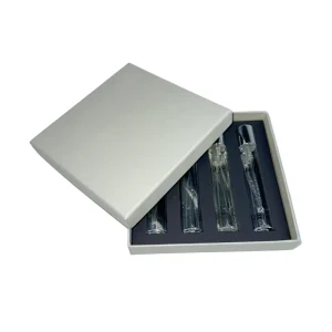 Sample Perfume Sets Gift Box Custom Brand Logo Cardboard Drawer Luxury Perfume Bottle With Packaging