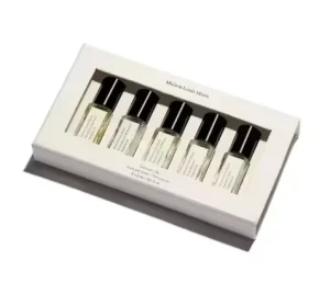 Scatola Di Lusso Per Profumo 5 Bottle Discovery Perfume Sample Set 2ml 10ml Fragrance Sample Box Recycled Materials Closure