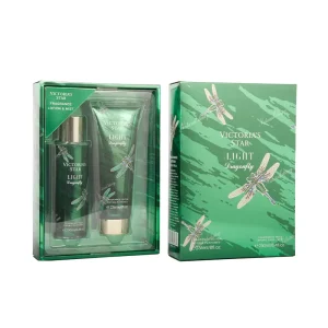 Scenabella VICTORIAN’S STAR Organic 250ml Body Mist and 236ml Lotion Long Lasting Perfume for Lady