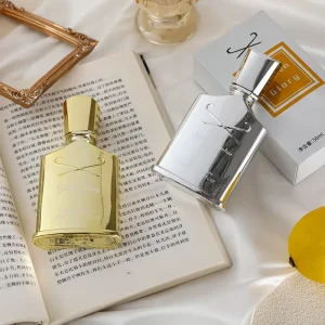 Silver and Gold Luxury Men’s Perfume Floral and Fruity Scents Long lasting and Fresh Fragrance
