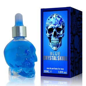 Skull Design Wooden Dropper Essential Oil Men’s Gothic Perfume