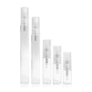 Small 2ml 3ml 5ml 8ml 10ml Empty Perfume Glass Misting Spray Vials Essential Oil Mini Misty Sample Bottles Packaging
