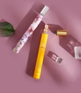Small Vial Glass Women’s Perfume 35ml With Spray head Mini Fruity and Floral Long lasting Aromatic Body Mist Perfume
