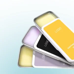 Solid Fragrance Perfume Slider Balm Tin