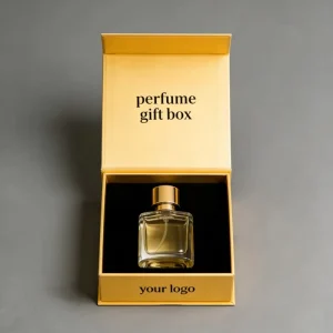Solid Magnetic Gold Card Recyclable Paper Box Aromatherapy Perfume Essential Oil Essence 10 30 50ml Gift Box
