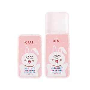 Solid Perfume 4 Scents Fresh Floral Lasting Slight Fragrance for Student Creative Gifts Portable Perfume Balm