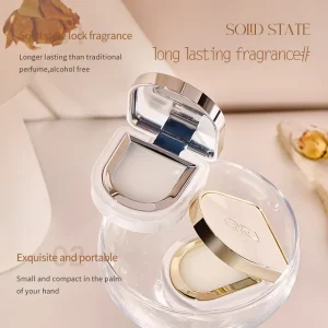 Solid Perfume Balm Compact Portable Solid Perfume Suitable for Travel Use Solid Perfume Compact Solid Fragrance Cream