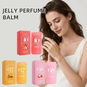 Solid Perfume Balm Sample Size Portable Natural Long Lasting Fragrance for Body