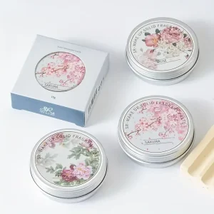 Solid Perfume Natural Organic Balm Long-Lasting Fresh Fragrance Body Eau De Parfum Fresh Floral Solid Balm