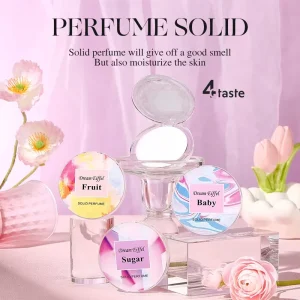 Solid Perfumes Can Be Carried Around and Are Suitable for Travel Aromatic Solid Perfumes for Ladies Lasting Fragrance Perfumes