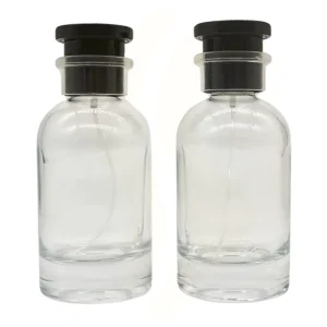 Spot Transparent Glass Perfume Bottle High-capacity Screw Spray Empty Bottle Perfume Subpackage Reusable Bottle