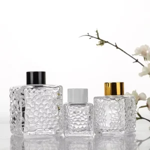 Square 100ml Aromatherapy Glass Bottle Fragrance Diffusion Bottle