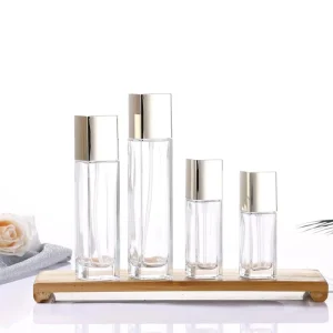 Square 30ml 40ml 100ml 120ml Lotion Essence Perfume Toner Moisturizing Water Sunscreen Spray Cosmetics Bottle