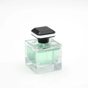Square Clear Perfume Package Thick Bottom 30ML 50ML 100ML Spray Glass Perfume Bottle