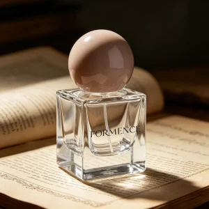Square Shape Travel Size Perfume Bottle 20ml Mini Perfume Bottle with Ball Shape Cap