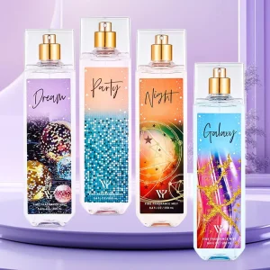 Square shaped Bottle Women’s Perfume Body Spray with Long lasting Fragrance Floral Season Series Large Capacity 250ml Perfume