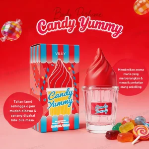 Summer Party Vibe 100ml Candy Yummy Red Berry Fruit Mix Sweet Colorful Packaging High Fixation Portable EDP Ice Cream Perfume
