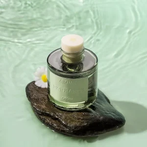 Summer Tea Fragrance Series Fire-Free Aromatherapy Essential Oil Long-Lasting Scent 60-90 Days Cylindrical Bottle Household