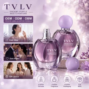 TVLV OEM ODM Luxurious Floral Fruity Fragrance Gentle Female Long lasting Light Spray Perfume for Women