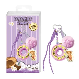 Teddy Island Cute Bear Aromatherapy Balsam 12g Portable Keychain Solid Cute Beach Style Perfume Fig Perfume
