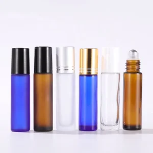 Thick Glass 10ml Roll on Perfume Bottle Roller Bottle