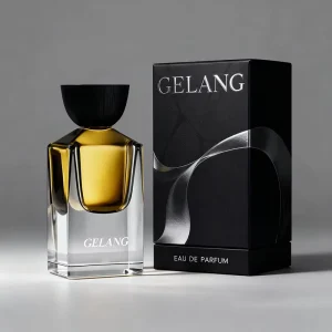 Thick Glass Perfume Bottles 50ml Luxury Perfume Bottle Clear Empty Perfume Bottle With Box Packaging