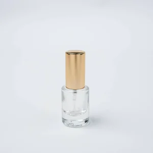 Thick Round 5ml Mini Perfume Decant Cylinder Refillable Perfume Glass Bottles
