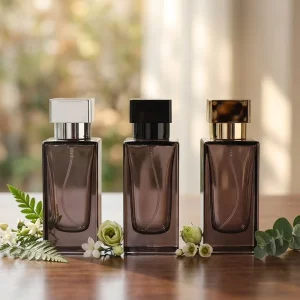 Transparent Empty 50ml Men’s and Unisex Natural Perfume Bottle with Box Packaging